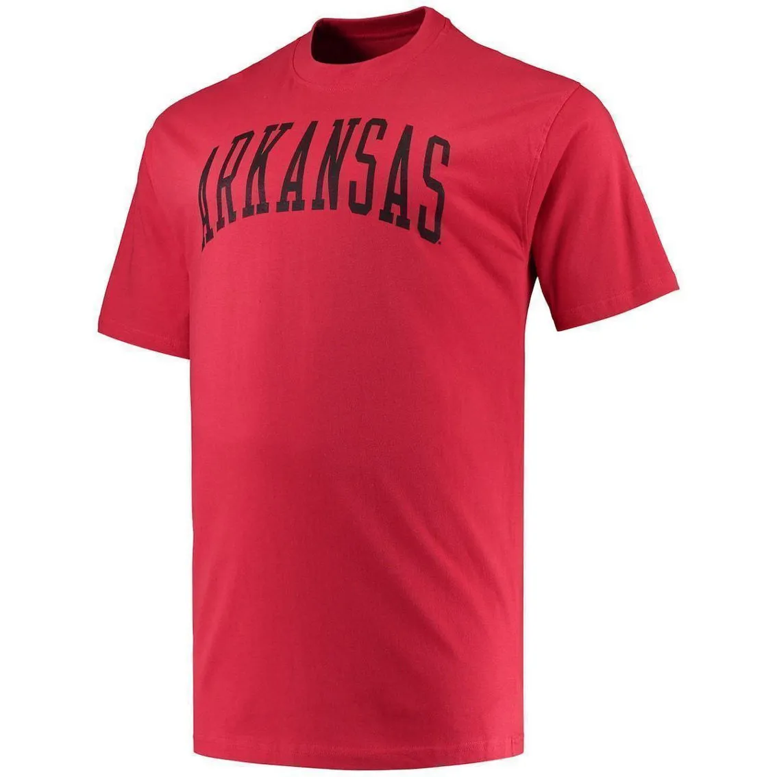 Champion Men's Cardinal Arkansas Razorbacks Big & Tall Arch Team Logo T-Shirt 4 Champion Men's Cardinal Arkansas Razorbacks Big & Tall Arch Team Logo T-Shirt - Image 3