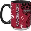 Indigo Falls Arkansas Razorbacks 15oz. Java Dia De Los Muertos Mug -Deals Arizona Wildcats Store DSCO1136759943 0000