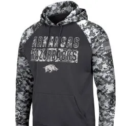 Men's Colosseum Charcoal Arkansas Razorbacks OHT Military Appreciation Digi Camo Big & Tall Pullover Hoodie 8 Men's Colosseum Charcoal Arkansas Razorbacks OHT Military Appreciation Digi Camo Big & Tall Pullover Hoodie -Deals Arizona Wildcats Store DSCO1136760159 1904 ALT2