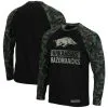 Men's Colosseum Black/Camo Arkansas Razorbacks Big & Tall OHT Military Appreciation Raglan Long Sleeve T-Shirt -Deals Arizona Wildcats Store DSCO1136760667 1007