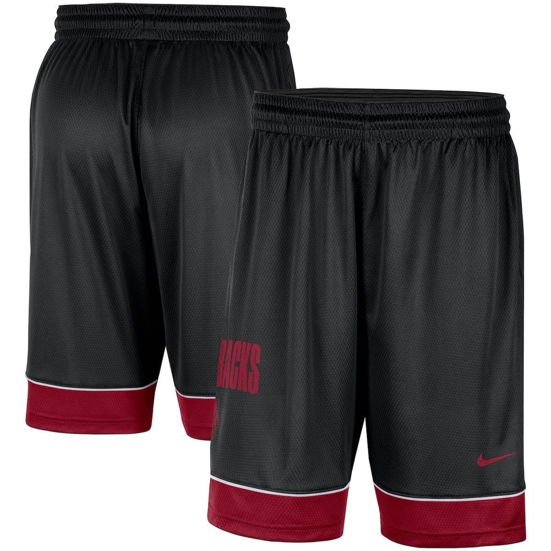 Men's Nike Black Arkansas Razorbacks Fast Break Performance Shorts 3 Men's Nike Black Arkansas Razorbacks Fast Break Performance Shorts