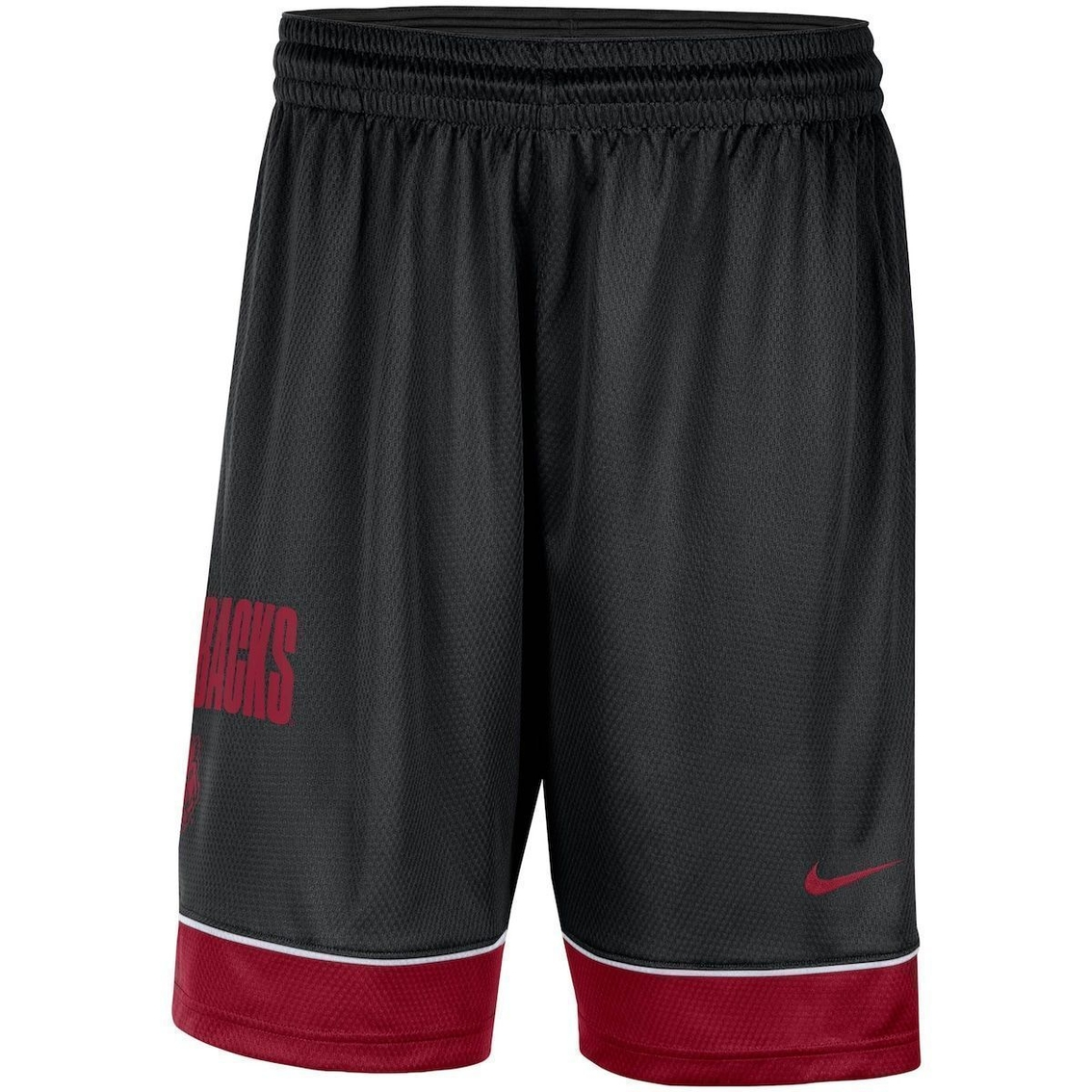 Men's Nike Black Arkansas Razorbacks Fast Break Performance Shorts 5 Men's Nike Black Arkansas Razorbacks Fast Break Performance Shorts - Image 3