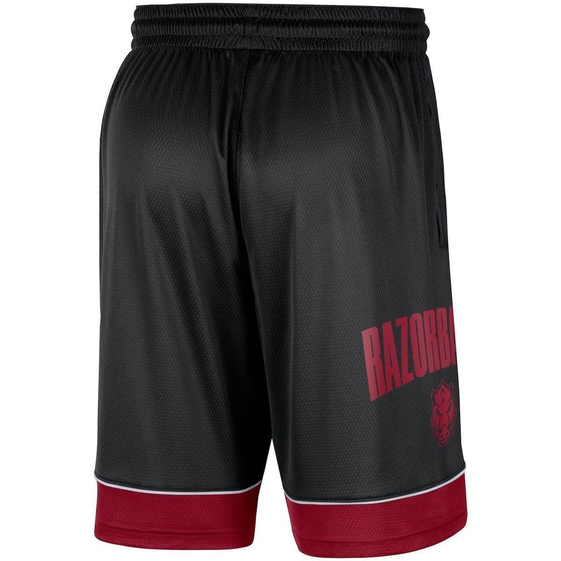 Men's Nike Black Arkansas Razorbacks Fast Break Performance Shorts 6 Men's Nike Black Arkansas Razorbacks Fast Break Performance Shorts - Image 4