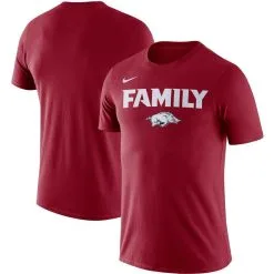 Nike Men's Cardinal Arkansas Razorbacks Family T-Shirt -Deals Arizona Wildcats Store DSCO1136771514 4633 ALT1