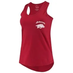Pressbox Women's Cardinal Arkansas Razorbacks Sanders Animal Print Tank Top -Deals Arizona Wildcats Store DSCO1136784363 4633 ALT2