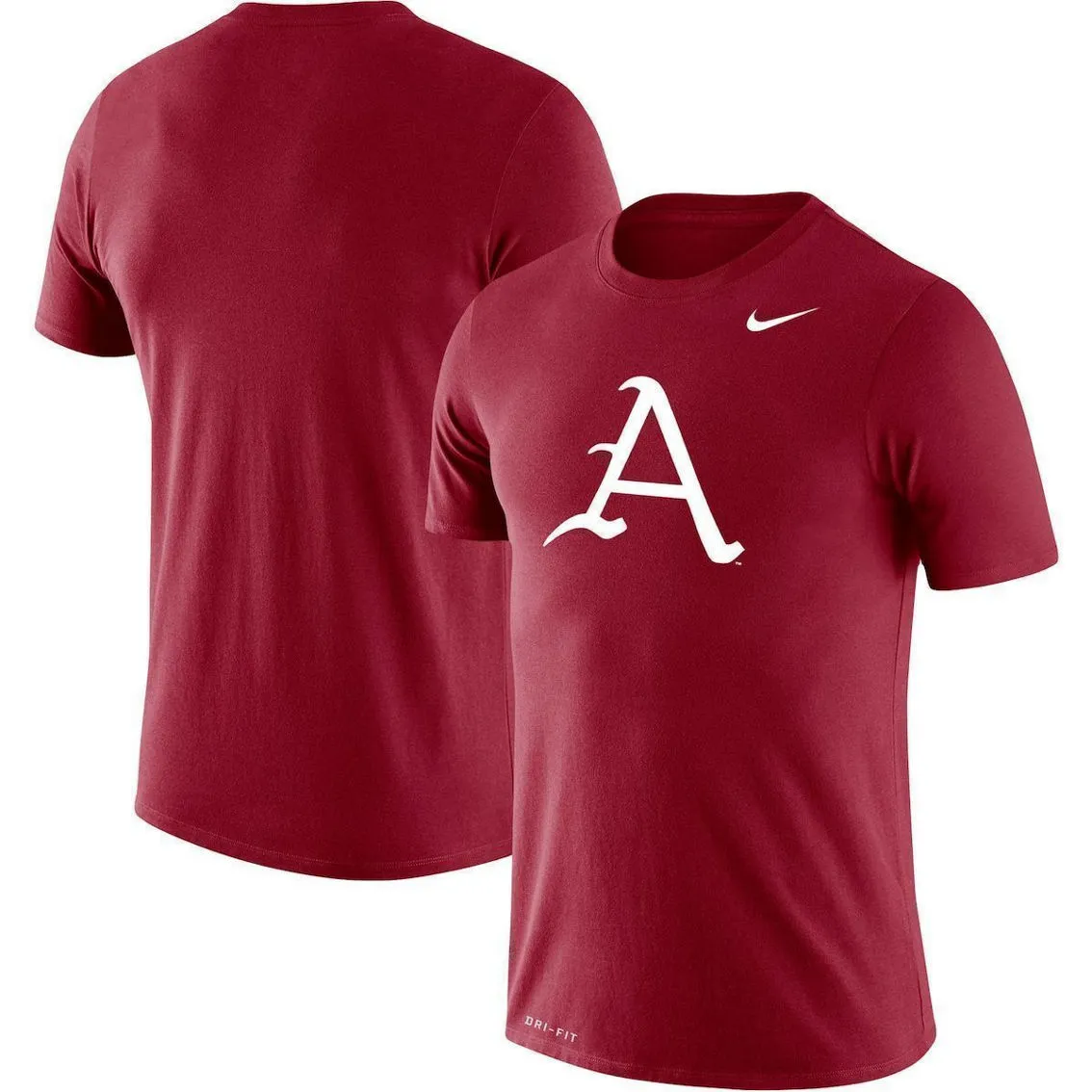Nike Men's Cardinal Arkansas Razorbacks School Baseball Logo Legend Performance T-Shirt 4 Nike Men's Cardinal Arkansas Razorbacks School Baseball Logo Legend Performance T-Shirt - Image 2