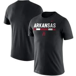 Nike Men's Black Arkansas Razorbacks Team DNA Legend Performance T-Shirt -Deals Arizona Wildcats Store DSCO1137387198 1007 ALT1
