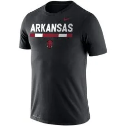 Nike Men's Black Arkansas Razorbacks Team DNA Legend Performance T-Shirt -Deals Arizona Wildcats Store DSCO1137387198 1007 ALT2