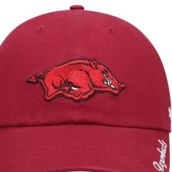 '47 Women's Cardinal Arkansas Razorbacks Miata Clean Up Logo Adjustable Hat -Deals Arizona Wildcats Store DSCO1137452850 4633 ALT2