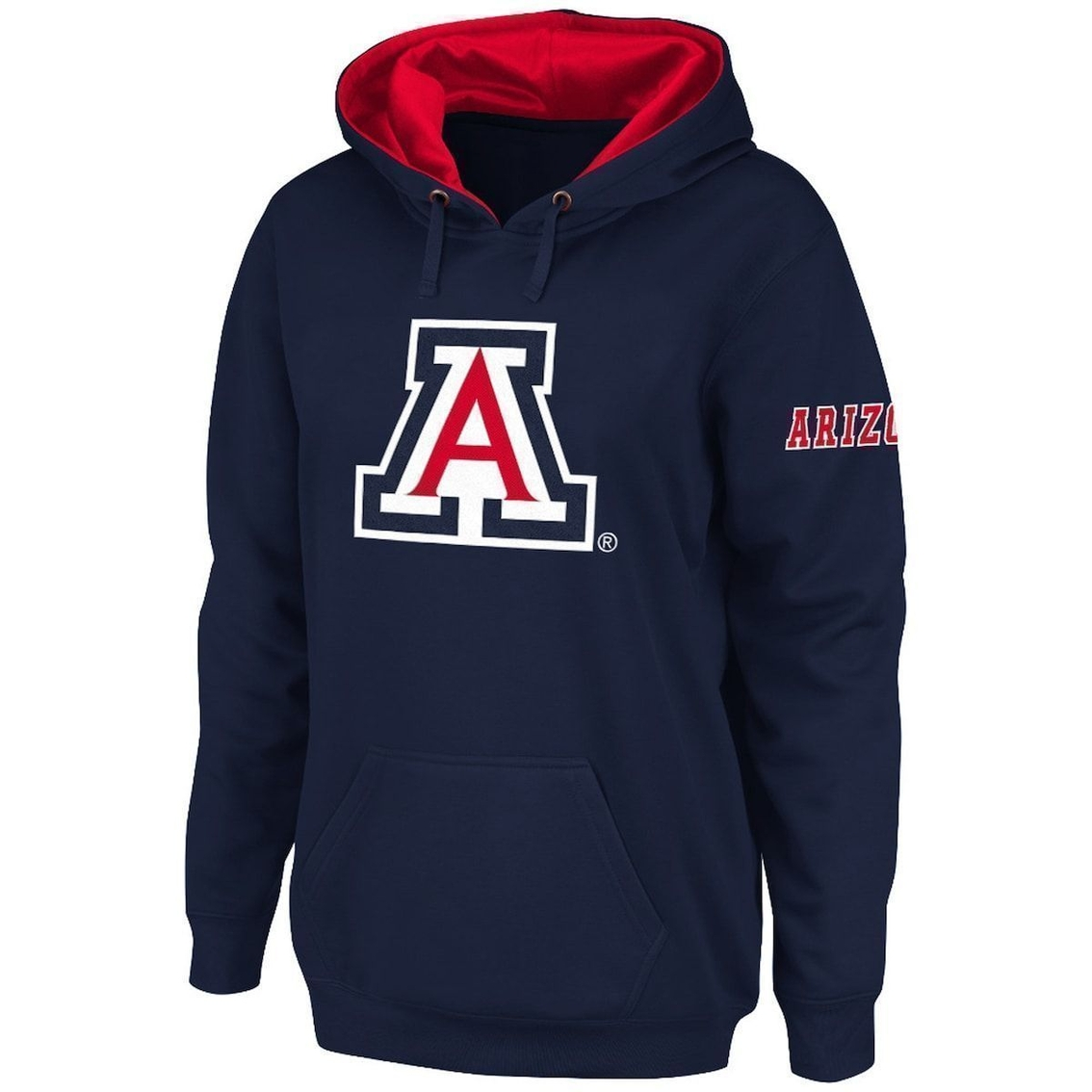 Stadium Athletic Women's Navy Arizona Wildcats Big Logo Pullover Hoodie 4 Stadium Athletic Women's Navy Arizona Wildcats Big Logo Pullover Hoodie - Image 2