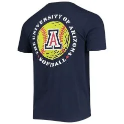 Image One Men's Navy Arizona Wildcats Softball Seal T-Shirt -Deals Arizona Wildcats Store DSCO1137694270 1320 ALT3