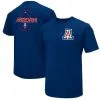 Men's Colosseum Navy Arizona Wildcats Baseball On-Deck 2-Hit T-Shirt -Deals Arizona Wildcats Store DSCO1137813711 1320