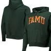 Champion Men's Green Florida A&M Rattlers Tall Arch Pullover Hoodie -Deals Arizona Wildcats Store DSCO1137814252 2041