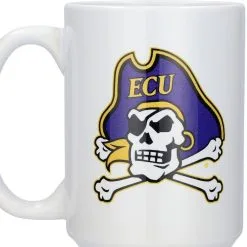The Memory Company ECU Pirates 15oz. Primary Logo Mug