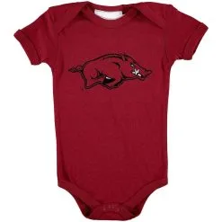 Two Feet Ahead Infant Cardinal Arkansas Razorbacks Big Logo Bodysuit -Deals Arizona Wildcats Store DSCO1138396092 4633 ALT1