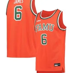 Nike X LeBron James Men's X LeBron James Orange Florida A&M Rattlers Replica Basketball Jersey -Deals Arizona Wildcats Store DSCO1138408695 2294 ALT1