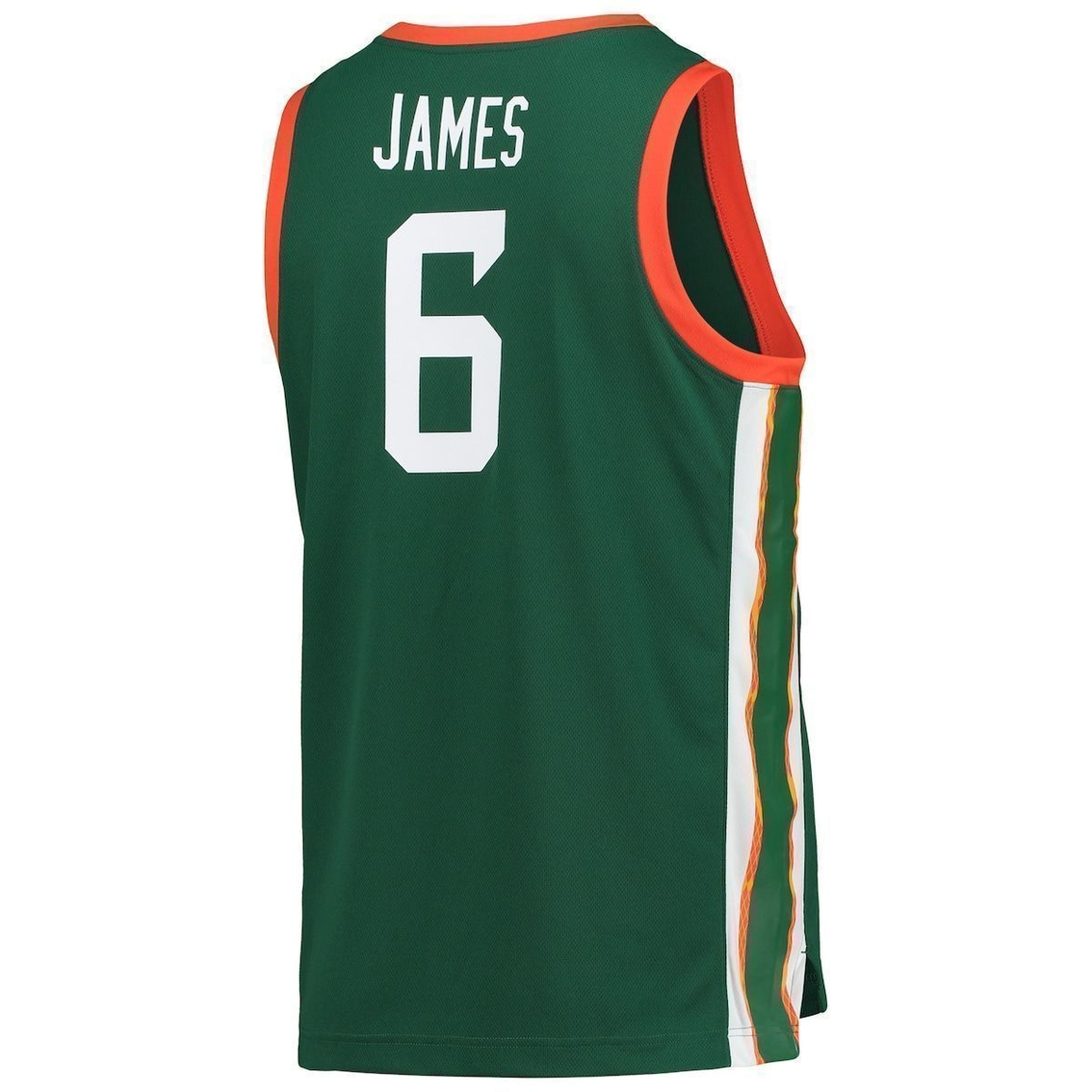 Nike X LeBron James Men's X LeBron James Green Florida A&M Rattlers Replica Basketball Jersey 6 Nike X LeBron James Men's X LeBron James Green Florida A&M Rattlers Replica Basketball Jersey - Image 4