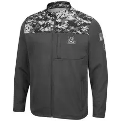 Colosseum Men's Charcoal Arizona Wildcats OHT Military Appreciation Digi Camo Full-Zip Jacket -Deals Arizona Wildcats Store DSCO1139622480 1904 ALT2