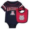 Colosseum Newborn & Infant Navy Arizona Wildcats Chocolate Bodysuit & Bib Set -Deals Arizona Wildcats Store DSCO1139622601 1320
