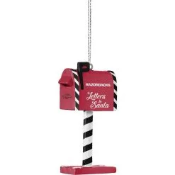 FOCO Arkansas Razorbacks Mailbox Ornament