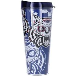 Indigo Falls Arizona Wildcats 22oz. Día De Los Muertos Tumbler