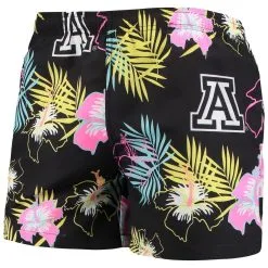 FOCO Men's Black Arizona Wildcats Neon Floral Swim Trunks -Deals Arizona Wildcats Store DSCO1140777178 1007 ALT2