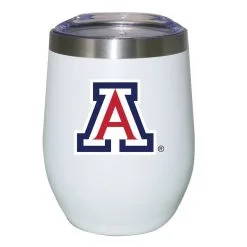 The Memory Company Arizona Wildcats 12oz. Logo Stemless Tumbler