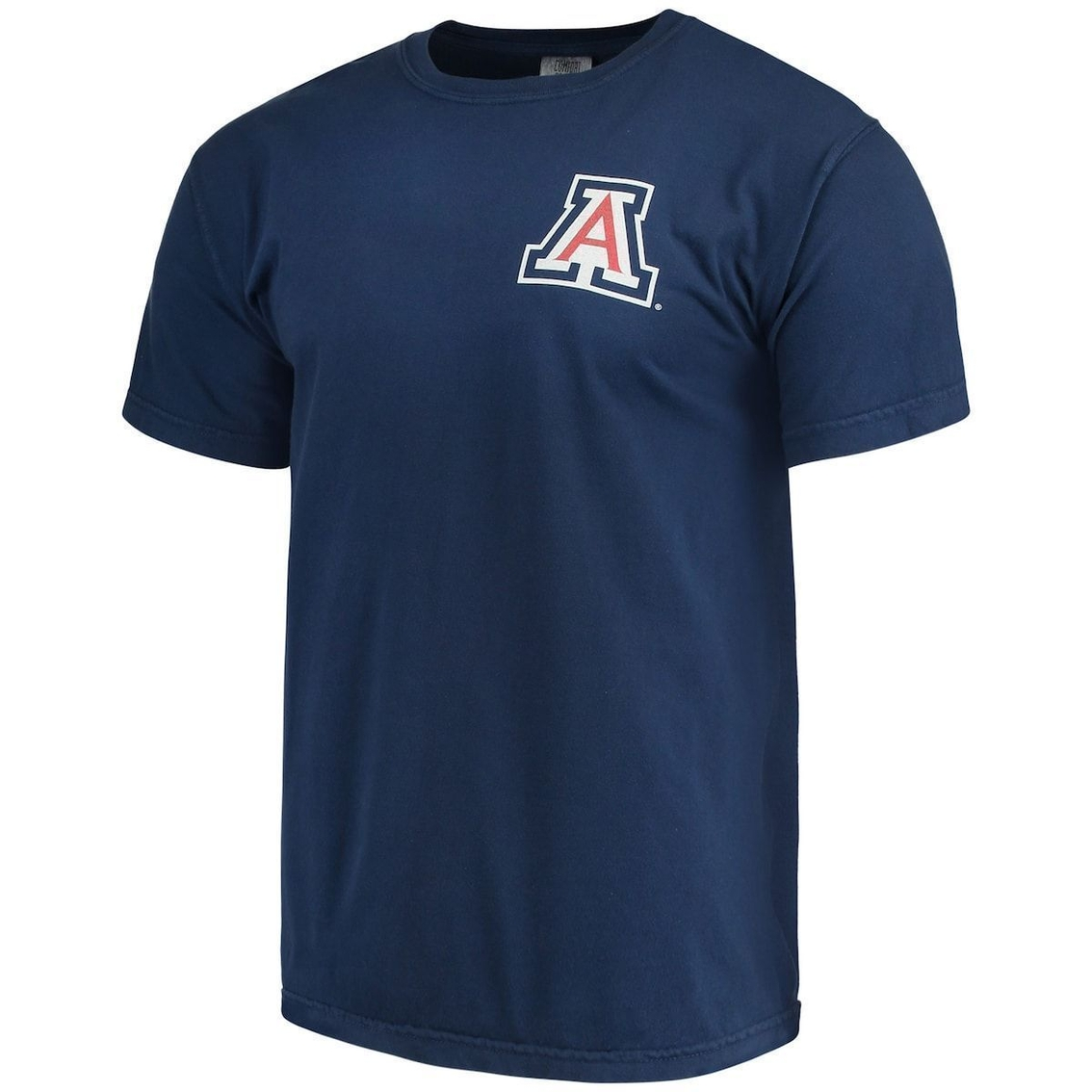 Image One Men's Navy Arizona Wildcats Baseball Flag Comfort Colors T-Shirt 5 Image One Men's Navy Arizona Wildcats Baseball Flag Comfort Colors T-Shirt - Image 3