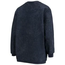 Pressbox Women's Navy Arizona Wildcats Comfy Cord Vintage Wash Basic Arch Pullover Sweatshirt -Deals Arizona Wildcats Store DSCO1142447096 1320 ALT3