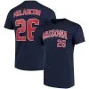 Original Retro Brand Men's Mark Melancon Navy Arizona Wildcats Baseball Name & Number T-Shirt -Deals Arizona Wildcats Store DSCO1142447124 1320