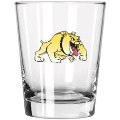 The Memory Company Bowie State Bulldogs 15oz. Double Old Fashioned Glass