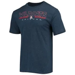 Concepts Sport Men's Heathered Charcoal/Navy Arizona Wildcats Meter T-Shirt & Pants Sleep Set -Deals Arizona Wildcats Store DSCO1142615882 4135 ALT2