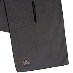 Team Effort ECU Pirates 19" X 41" Gray Microfiber Towel