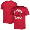 Homefield Men's Heathered Cardinal Arkansas Razorbacks Heaven Vintage T-Shirt -Deals Arizona Wildcats Store DSCO1146145925 4633