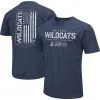 Colosseum Men's Navy Arizona Wildcats OHT Military Appreciation Flag 2.0 T-Shirt -Deals Arizona Wildcats Store DSCO1146287258 SXT5