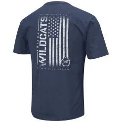 Colosseum Men's Navy Arizona Wildcats OHT Military Appreciation Flag 2.0 T-Shirt -Deals Arizona Wildcats Store DSCO1146287258 SXT5 ALT3