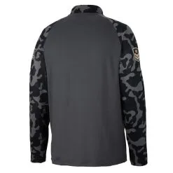 Colosseum Men's Charcoal Arizona Wildcats OHT Military Appreciation Long Range Raglan Quarter-Zip Jacket -Deals Arizona Wildcats Store DSCO1146288849 1904 ALT3