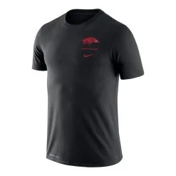 Nike Men's Black Arkansas Razorbacks Logo Stack Legend Performance T-Shirt -Deals Arizona Wildcats Store DSCO1146345552 1007 ALT2