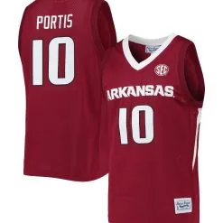 Original Retro Brand Men's Bobby Portis Cardinal Arkansas Razorbacks Alumni Commemorative Replica Basketball Jersey -Deals Arizona Wildcats Store DSCO1147016693 4633 ALT1