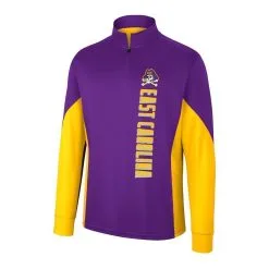 Colosseum Men's Purple ECU Pirates Bart Quarter-Zip Windshirt -Deals Arizona Wildcats Store DSCO1147246085 2729 ALT2