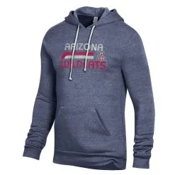 Men's Alternative Apparel Heathered Navy Arizona Wildcats Team Stack Challenger Tri-Blend Pullover Hoodie -Deals Arizona Wildcats Store DSCO1148303145 SXT5 ALT2