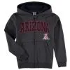 Colosseum Youth Charcoal Arizona Wildcats Applique Arch & Logo Full-Zip Hoodie -Deals Arizona Wildcats Store DSCO1148306680 1904
