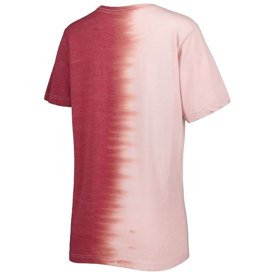 Women's Gameday Couture Cardinal Arkansas Razorbacks Find Your Groove Split-Dye T-Shirt 6 Women's Gameday Couture Cardinal Arkansas Razorbacks Find Your Groove Split-Dye T-Shirt - Image 4