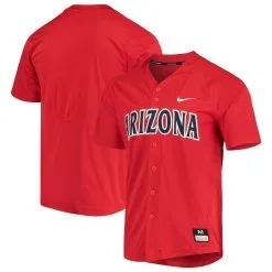 Nike Men's Red Arizona Wildcats Vapor Untouchable Elite Full-Button Replica Baseball Jersey -Deals Arizona Wildcats Store DSCO1148310454 2910 ALT1
