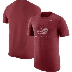 Men's Nike Heathered Cardinal Arkansas Razorbacks Vintage Logo Tri-Blend T-Shirt 7 Men's Nike Heathered Cardinal Arkansas Razorbacks Vintage Logo Tri-Blend T-Shirt -Deals Arizona Wildcats Store DSCO1148311597 4633 ALT1