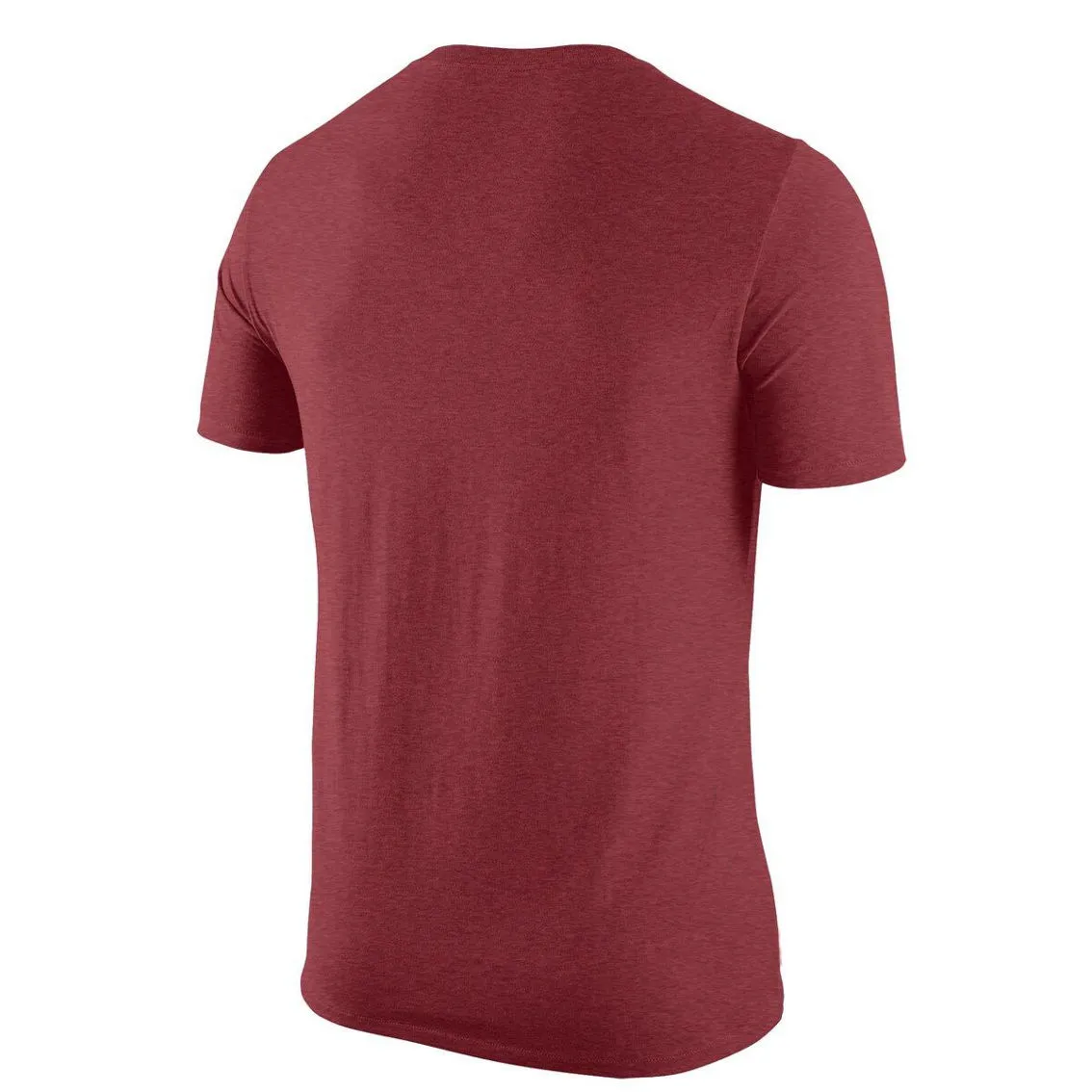 Men's Nike Heathered Cardinal Arkansas Razorbacks Vintage Logo Tri-Blend T-Shirt 6 Men's Nike Heathered Cardinal Arkansas Razorbacks Vintage Logo Tri-Blend T-Shirt - Image 4