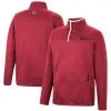 Men's Colosseum Cardinal Arkansas Razorbacks Rebound Quarter-Snap Jacket -Deals Arizona Wildcats Store DSCO1148312139 4633