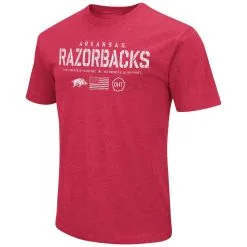 Colosseum Men's Heather Cardinal Arkansas Razorbacks OHT Military Appreciation Flag 2.0 T-Shirt 8 Colosseum Men's Heather Cardinal Arkansas Razorbacks OHT Military Appreciation Flag 2.0 T-Shirt -Deals Arizona Wildcats Store DSCO1148313065 4633 ALT2