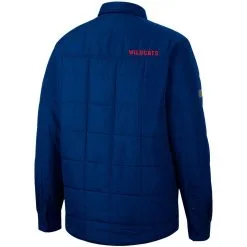 Colosseum Men's Navy Arizona Wildcats Detonate Quilted Full-Snap Jacket -Deals Arizona Wildcats Store DSCO1148314132 1320 ALT3