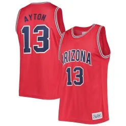 Deals Arizona Wildcats Store 15 Original Retro Brand Men's Deandre Ayton Red Arizona Wildcats Commemorative Classic Basketball Jersey